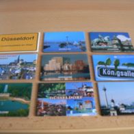 9 verschiedene Magnete Kühlschrankmagnete Düsseldorf Neu