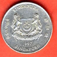 Singapur 20 Cents 1997