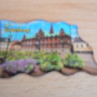 Magnet Kühlschrankmagnet in Flaggenform Göteborg Neu