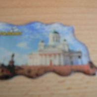 Magnet Kühlschrankmagnet in Flaggenform Helsinki Neu