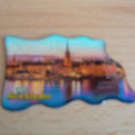 Magnet Kühlschrankmagnet in Flaggenform Stockholm Neu