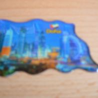 Magnet Kühlschrankmagnet in Flaggenform Doha Neu