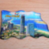 Magnet Kühlschrankmagnet in Flaggenform Abu Dhabi Neu