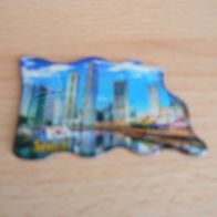 Magnet Kühlschrankmagnet in Flaggenform Seoul Neu