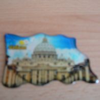 Magnet Kühlschrankmagnet in Flaggenform Vatikan Neu