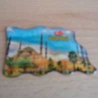Magnet Kühlschrankmagnet in Flaggenform Istanbul Neu