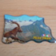 Magnet Kühlschrankmagnet in Flaggenform Mont Blanc Neu