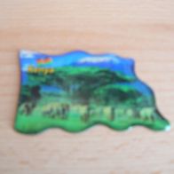 Magnet Kühlschrankmagnet in Flaggenform Kenia Neu