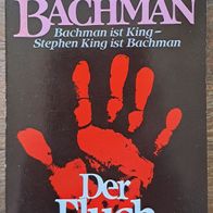 Der Fluch" von Richard Bachman ( Stephen King) / Horror-Roman aus 1991 ! SehrGut