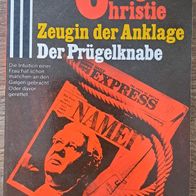 Der Prügelknabe" von Agatha Christie - Scherz-Krimi-TB -Roman aus 1980 ! TOP !