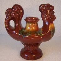 Keramik Kerzenständer " Hahn " * *
