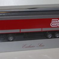 Herpa Iveco Eurotech Pritsche- Planensattelzug - Spedition Arcese