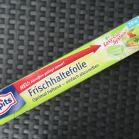 1x Toppits Frischhaltefolie 20 m 32,5 cm Easy-Cut-System selbsthaftend mit Säge