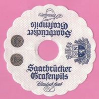 Pilsdeckchen Tropfdeckchen, Saarbrücker Grafenpils 1x