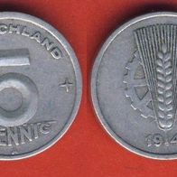 DDR 5 Pfennig 1949.A