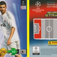 Panini Champions League 2009/10 Raul Albiol Real Madrid