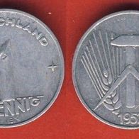 DDR 1 Pfennig 1952.E