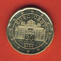 Österreich 20 Cent 2024