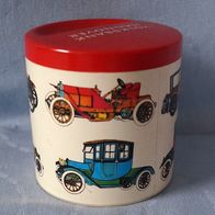 Spardose Oldtimer Bilder Volksbank RAR Retro