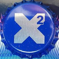 x2 Bitburger Brauerei Bier Energy mix Kronkorken in BLAU von 2025 neu und unbenutzt