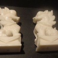 Drachenwächter - Drachen Paar geschnitzte Jade