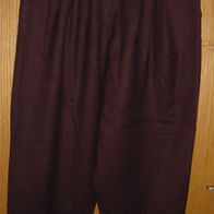Hose, Gr. 46, bordeauxrot, Sievers Düsseldorf