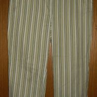 Hose, Gr. 23, grün-schwarz-weiß-beige gestreift, Atelier Création AGS