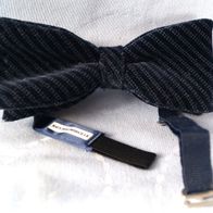 Fliege blau schwarz ca 12,5 x 5,5 cm OVP