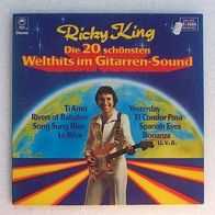 Ricky King - Die 20 schönsten Welthits im Gitarren-Sound, LP Epic 1978