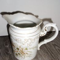 Milchkanne Kakaokanne mit Edelweiß Motiv Keramik *