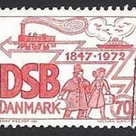 Dänemark 1972, Mi.-Nr. 523, gestempelt