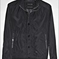 ZARA MAN Wind- und Wetter-Blouson, schwarz - Grösse M