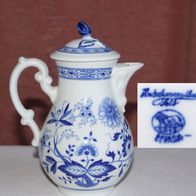 Hutschenreuther Zwiebelmuster Porzellan Kaffeekanne mit ca. 600 ml Inhalt