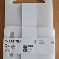 IKEA Legitim Schneidebrett 2er-Set weiß Messerschonend - Spülmaschinen geeignet