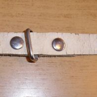 Gürtel, weiß, ca. 99 cm