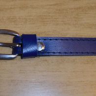 Gürtel, blau, ca. 116 cm