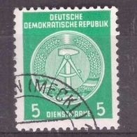 DDR Dienstmarke A Michel Nr. 18 gestempelt