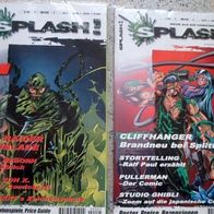 Splash! Nr. 5 - Nr. 7 -- Comicmagazine von 1999