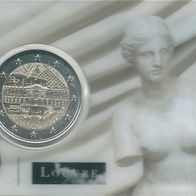 2 Euro Frankreich 2025 Coincard " Louvre Die Venus von Milo "