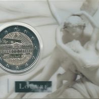 2 Euro Frankreich 2025 Coincard " Louvre Liebe und Psyche "
