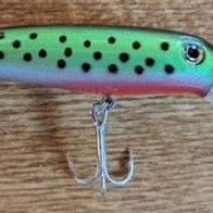 Neu! 9 Spro Wobbler Hecht Zander Blinker F: Schwarz Grün Rot Gewicht: 13g L:11cm