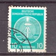 DDR Dienstmarke A Michel Nr. 4 gestempelt