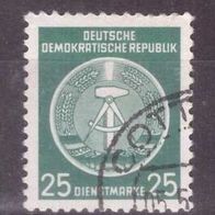 DDR Dienstmarke A Michel Nr. 10 gestempelt