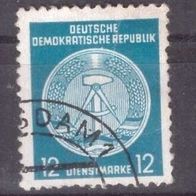 DDR Dienstmarke A Michel Nr. 20 gestempelt