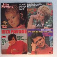 Rita Pavone - 4 Single 7" , Polydor Records 1970 / 1971 * *