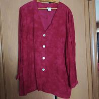 Bluse rot, langarm
