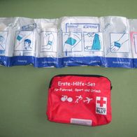 Reise Medizin Tasche Erste-Hilfe-Set mit Zipper und Klettband f. Gürtel