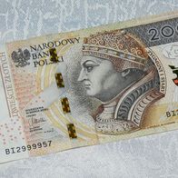 POLEN - 200 Zlotych - 2015 - Serie " AJ " -Zygmunt I Stary - UNC