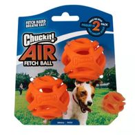 Chuckit! Air Fetch Ball, Fetch hard breathe easy, 2er Pack, Small