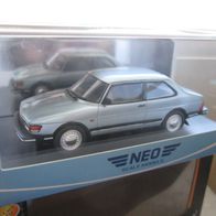 Neo Saab 90 silberblau 1:43